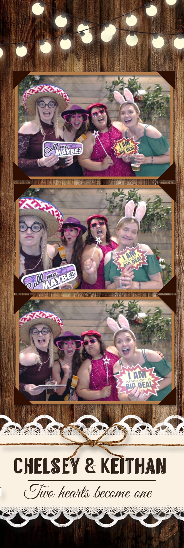 Chelsey & Keithan’s Wedding | View more photos from the event at gallery.photoboothbillings.com/u/PhotoBoothBillings/Chelsey-Keithan’s-Wedding